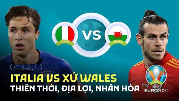 Đối đầu Italia vs Xứ Wales