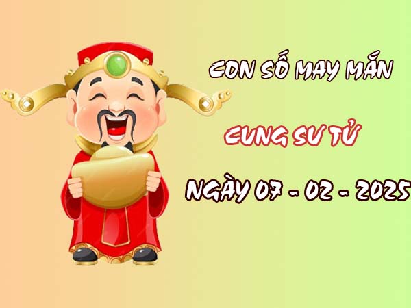 Đón nhận con số tài lộc cung Sư Tử ngày 7/2/2025 thứ 6