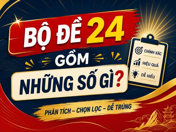Phương pháp dự đoán bộ đề 24 gồm những con gì chi tiết
