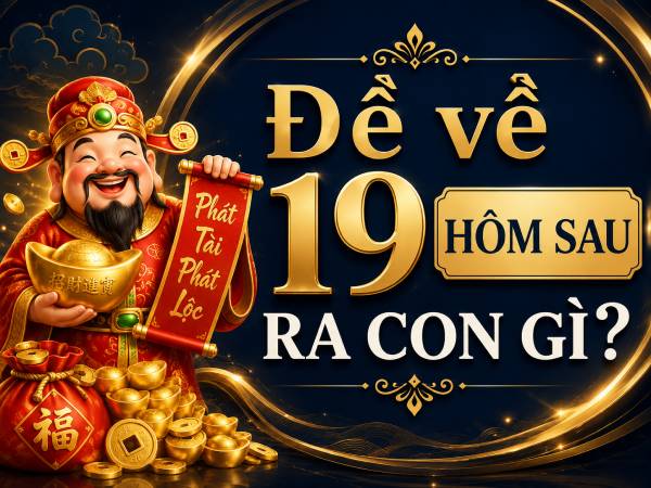 Bật mí: Đề về 19 hôm sau về con gì để trúng thưởng?