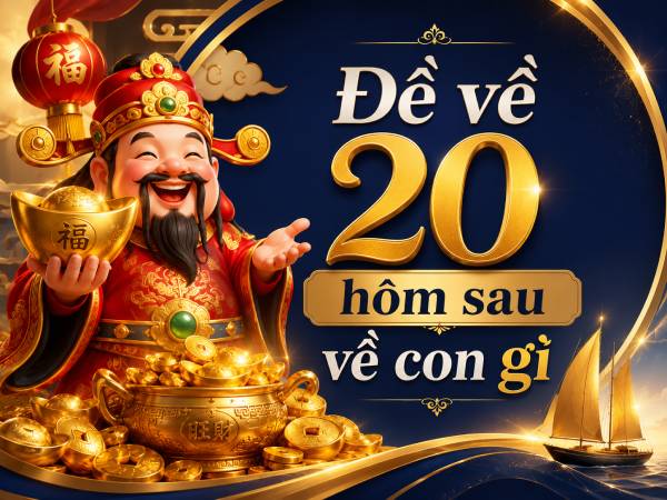 Đề về 20 hôm sau về con gì theo chu kỳ thường gặp?